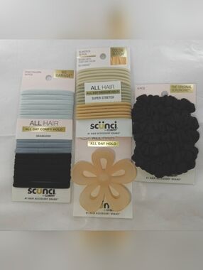 Scunci By conair - Hair Accessories sets (4 Pieces)